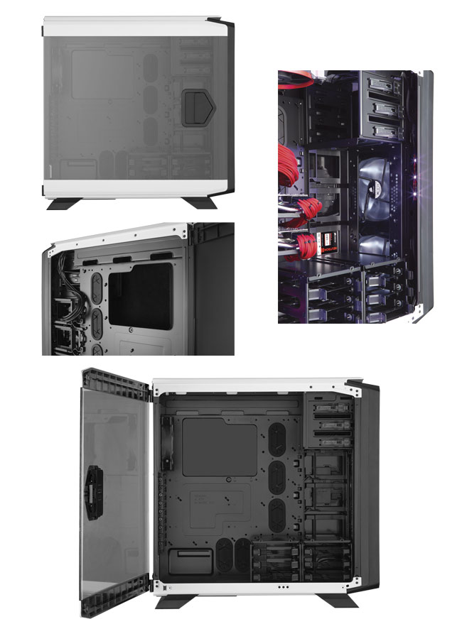 CORSAIR海盜船Obsidian系列760T電腦機殼-白