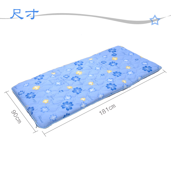 星辰 松本日式單人床墊(藍幸運草)