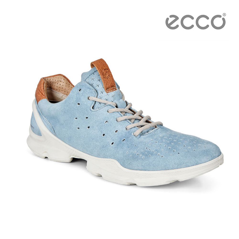 ECCO BIOM STREET 裸足概念輕運動鞋-藍