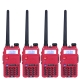 【隆威】Ronway F1 VHF/UHF雙頻無線電對講機 五色 (4入組) product thumbnail 2