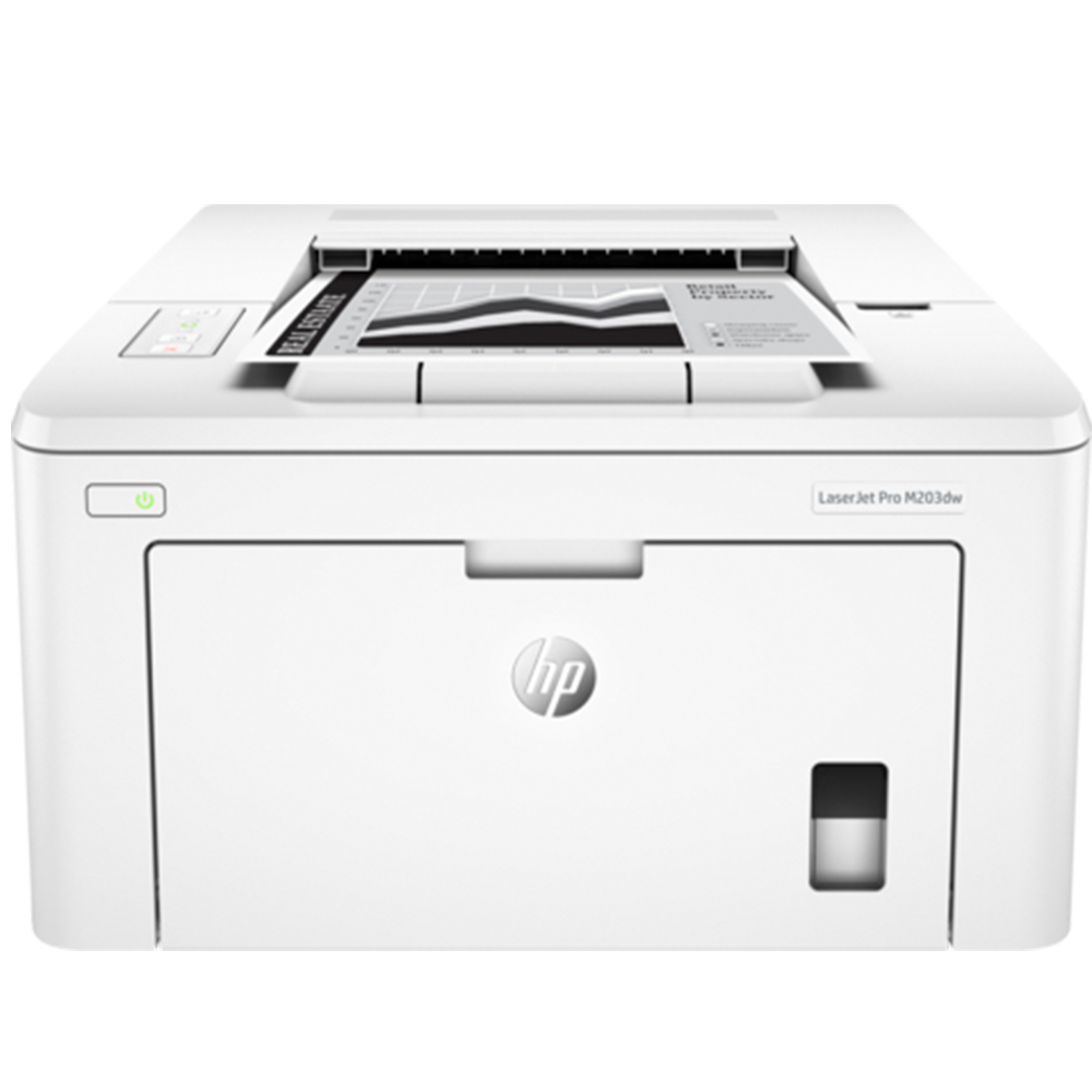 HP LaserJet Pro M203dw 黑白自動雙面雷射印表機