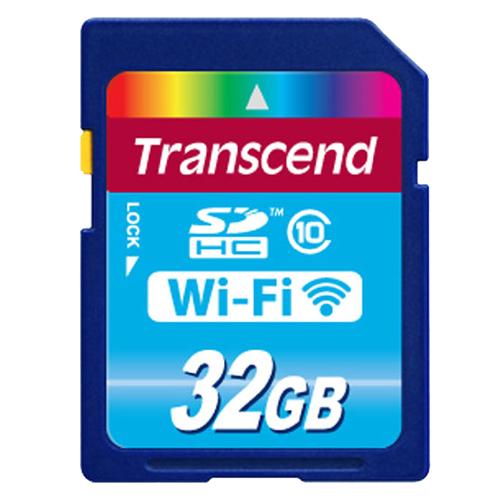 【Transcend創見】WIFI 32GB CLASS10 SDHC 無線記憶卡