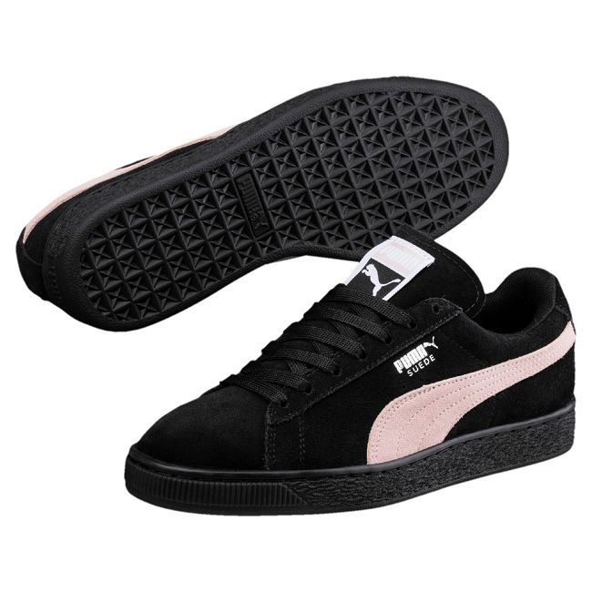 PUMA-Suede Classic Wns女復古運動鞋-黑色