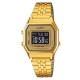 CASIO 經典復古數字型電子錶(LA680WGA-9B)-金色x黃框黑面/28.6mm product thumbnail 1
