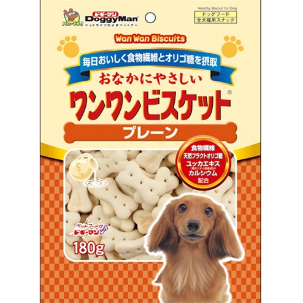 Doggyman 寡糖添加原味消臭餅乾 180g