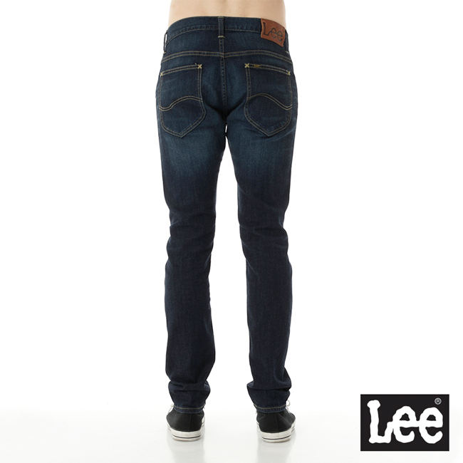 Lee牛仔褲 706 低腰合身窄管-男款-懷舊深藍