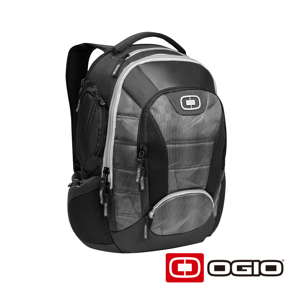 OGIO BANDIT II 17 吋甲蟲電腦後背包-雪花灰