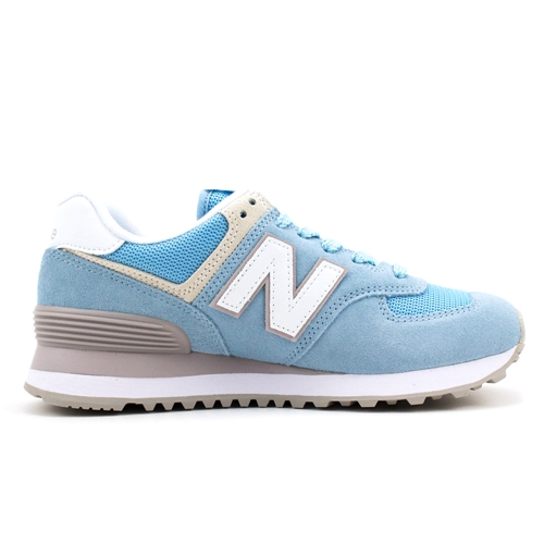 New Balance-女復古慢跑鞋WL574ESB-藍