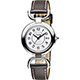 LONGINES 浪琴 官方授權 騎仕系列優雅石英女錶-銀x咖啡/30mm L6.131.4.73.2 product thumbnail 1