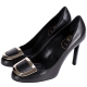 Roger Vivier ECUSSON 經典釦高跟鞋(黑色) product thumbnail 1