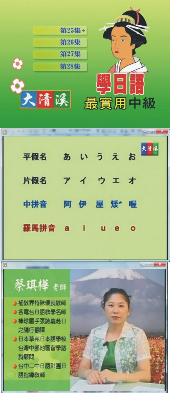 日語大全集(基礎入門+初級常用+中級實用+高級活用日語)