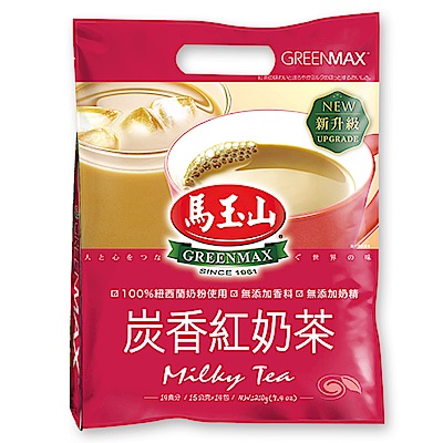 馬玉山 炭香紅奶茶(15gx14入)