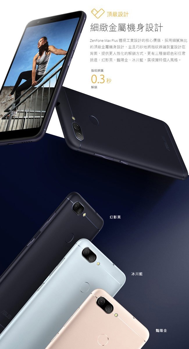 ASUS ZenFone Max Plus (M1) ZB570TL全螢幕電力怪獸手機| Yahoo奇摩