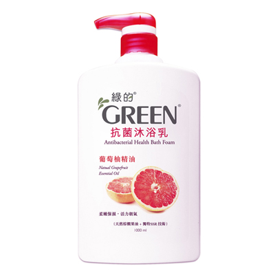 綠的GREEN 抗菌沐浴乳-葡萄柚精油1000ml