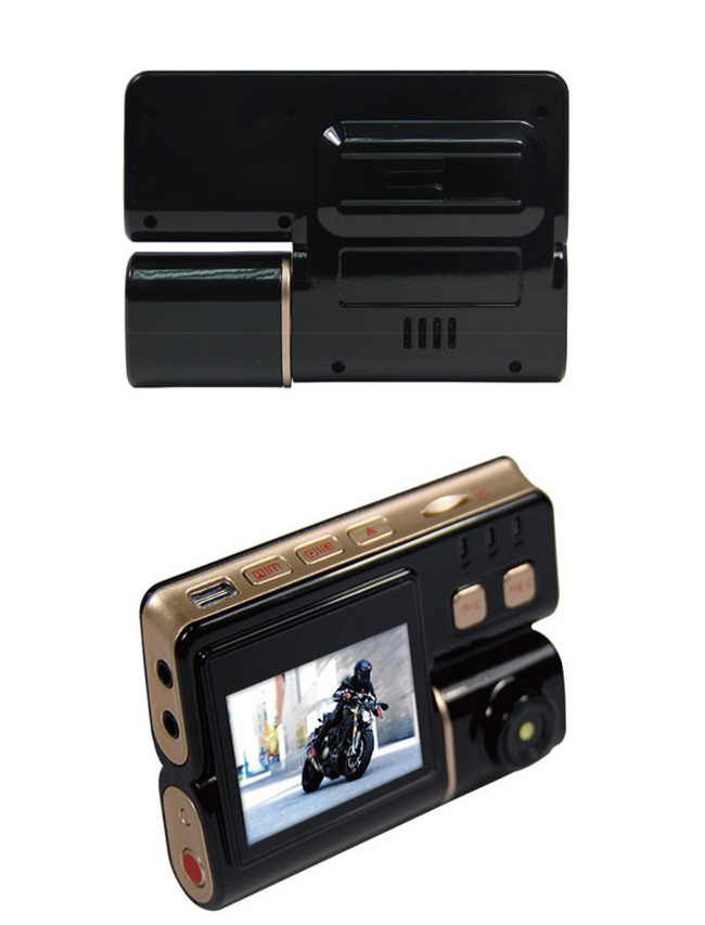 FLYone MP07 720P HD 雙鏡頭機車行車記錄器