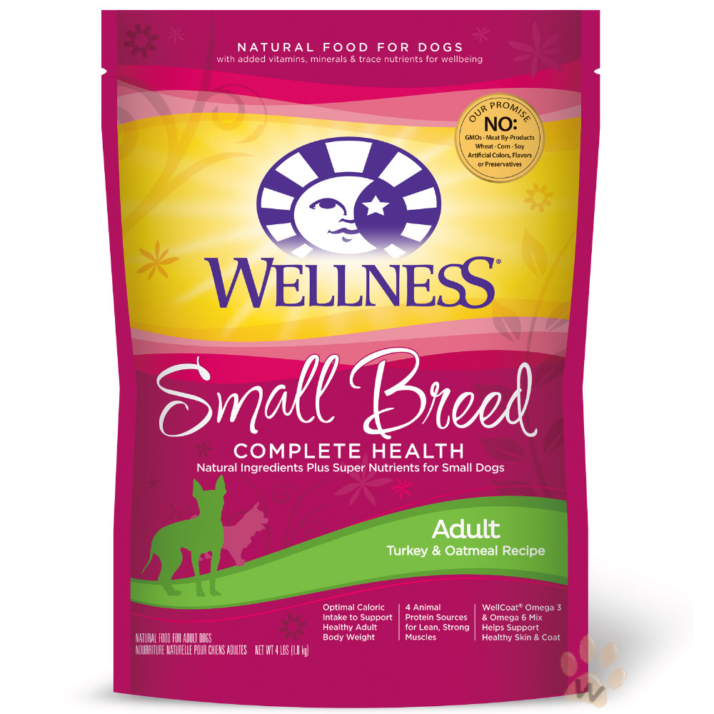 WELLNESS 全方位系列-小型成犬 田園均衡食譜4LB