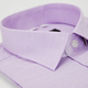 金安德森 紫色暗紋竹纖維窄版短袖襯衫 product thumbnail 1