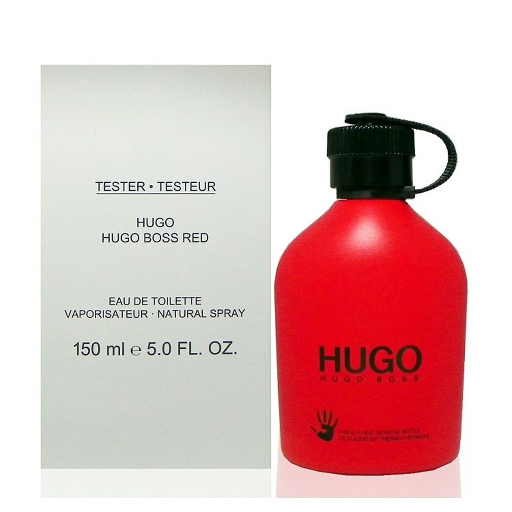 Boss Hugo Red 紅‧男性淡香水150ml Tester 包裝