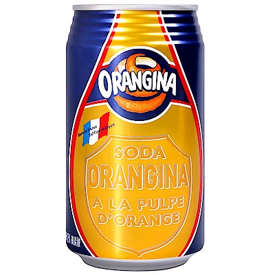 SUNTORY ORANGINA碳酸飲料-橘子風味(340ml)