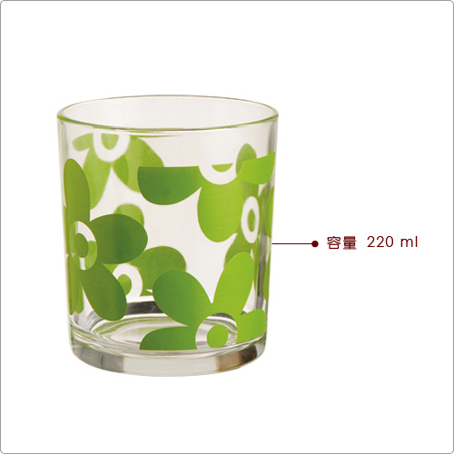 EXCELSA 花漾玻璃杯6入(220ml)