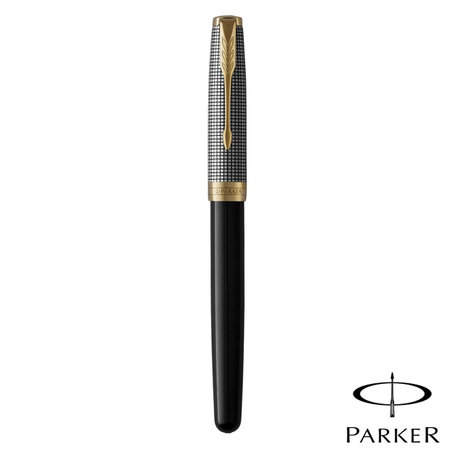 PARKER SONNET卓爾 光影格紋 鋼筆