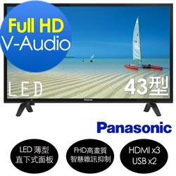 Panasonic國際 43吋 FHD IPS電視TH-43E300W