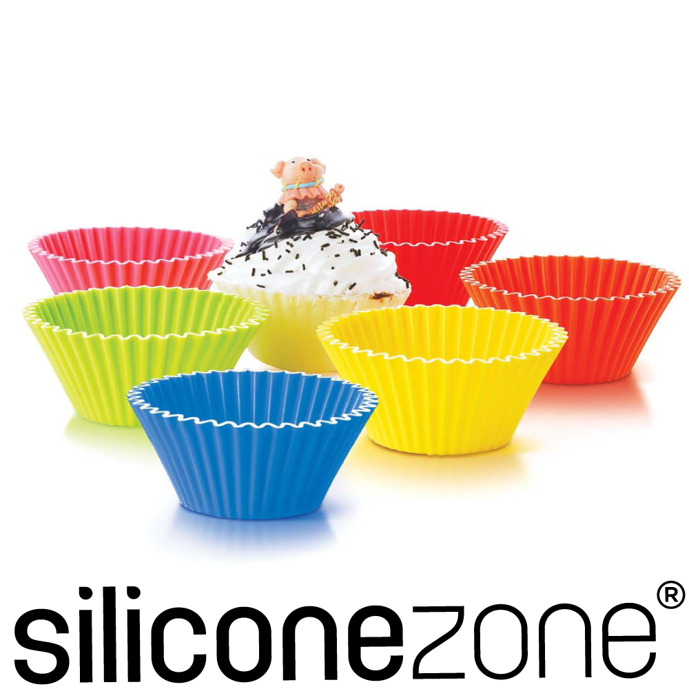Siliconezone 8.5cm施理康耐熱造型杯子蛋糕模(6入裝)