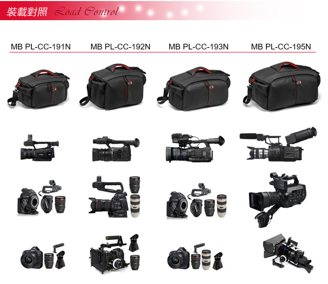 Manfrotto CC-192N PL Video Case旗艦級攝影單肩包 192N