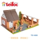 【德國teifoc】DIY益智磚塊建築玩具 二合一開心農場 - TEI4600 product thumbnail 1