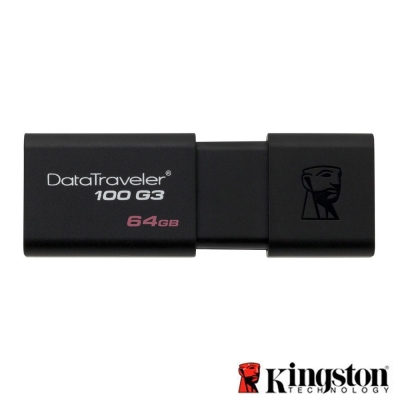 Kingston 金士頓 64GB DataTraveler 100 G3 隨身碟 DT100G3/64G