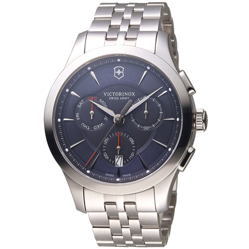 維氏 VICTORINOX ALLIANCE 腕錶系列 -藍/44mm