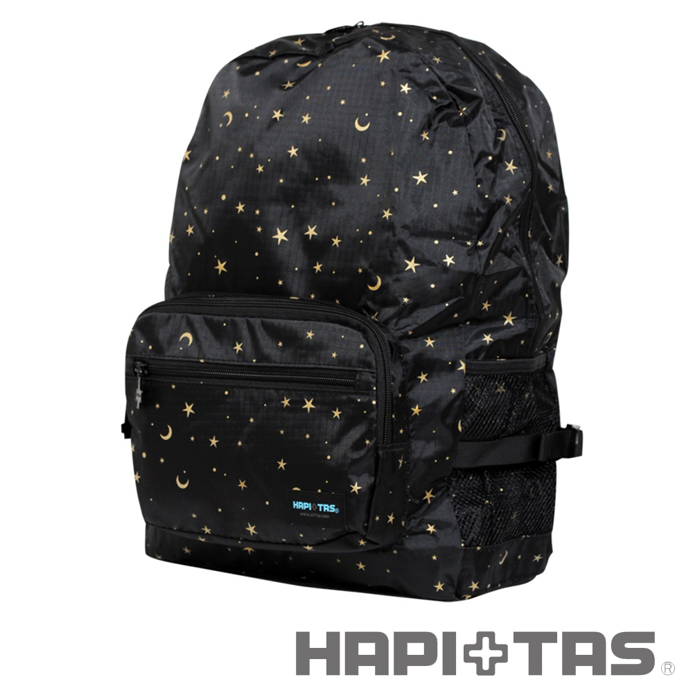 HAPI+TAS 星空折疊後背包-黑