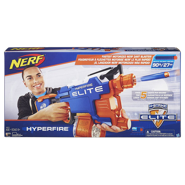 孩之寶Hasbro NERF系列 兒童射擊玩具 菁英系列 強速機關連發 B5573