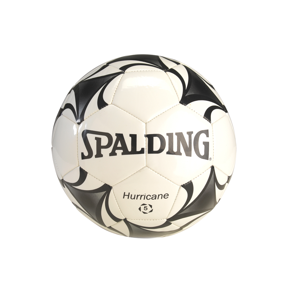 SPALDING 斯伯丁 Hurricane TPU合成皮足球 5號 白/黑