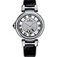 EDOX LaPassion Open Heart Lady 羅馬機械錶-銀x黑/33mm product thumbnail 1