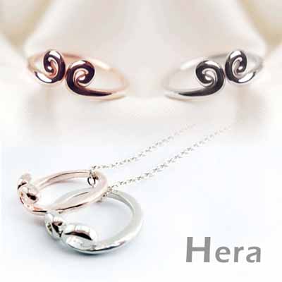 【Hera】約定愛情 承諾對戒套組~贈精鍍白K鍊