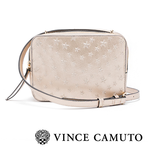 Vince Camuto 閃耀星星肩背方包-金色