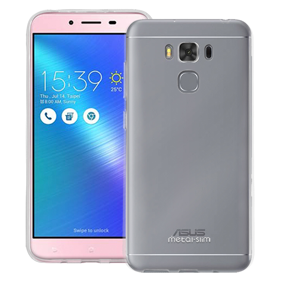 Metal-slim ASUS ZenFone3 Max ZC553KL超薄TPU透明軟殼