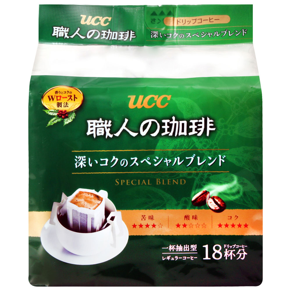 UCC 職人濾式咖啡-精選濃郁(7gx18入)
