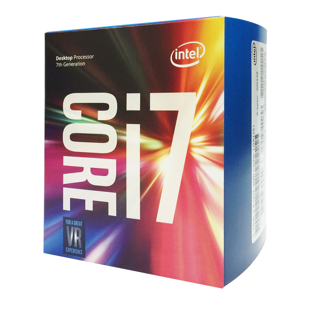 Intel 第七代 Core i7-7700 四核心處理器《3.6Ghz/LGA1151》