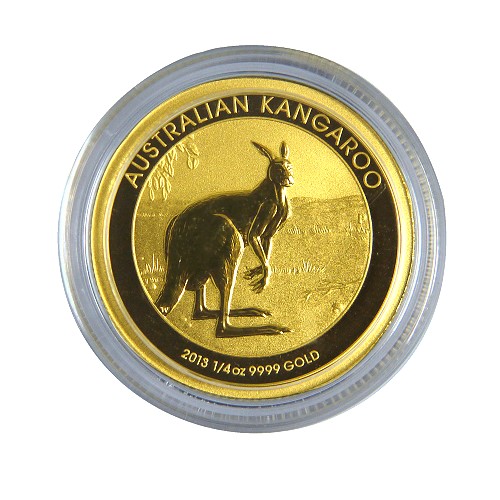 澳洲袋鼠金幣-1/4盎司(OZ)