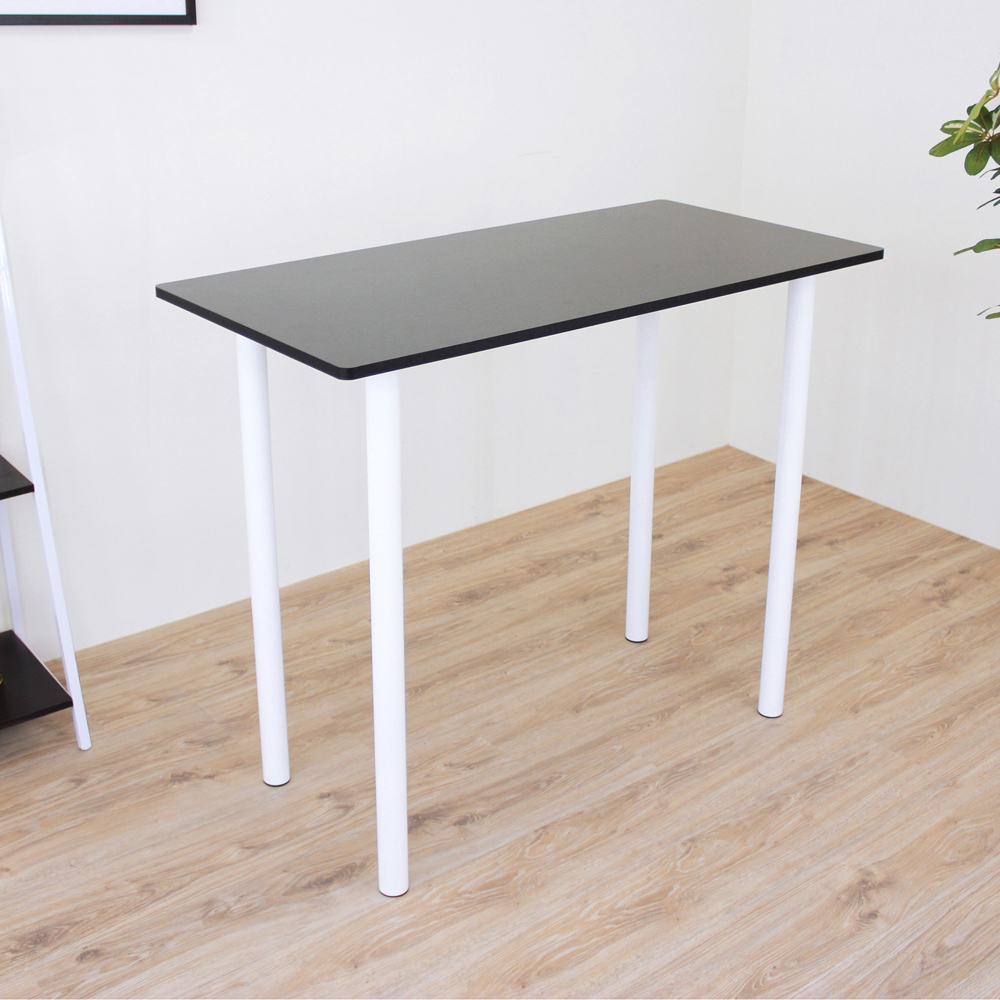 頂堅 [PVC防潮材質]高腳桌/吧台桌/洽談桌/餐桌-寬120x高98cm-二色