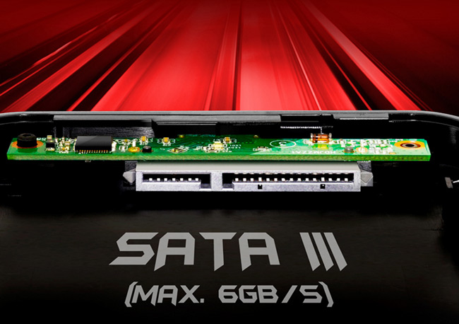 ADATA威剛 2.5吋硬碟外接盒EX500 USB 3.1 (紅)