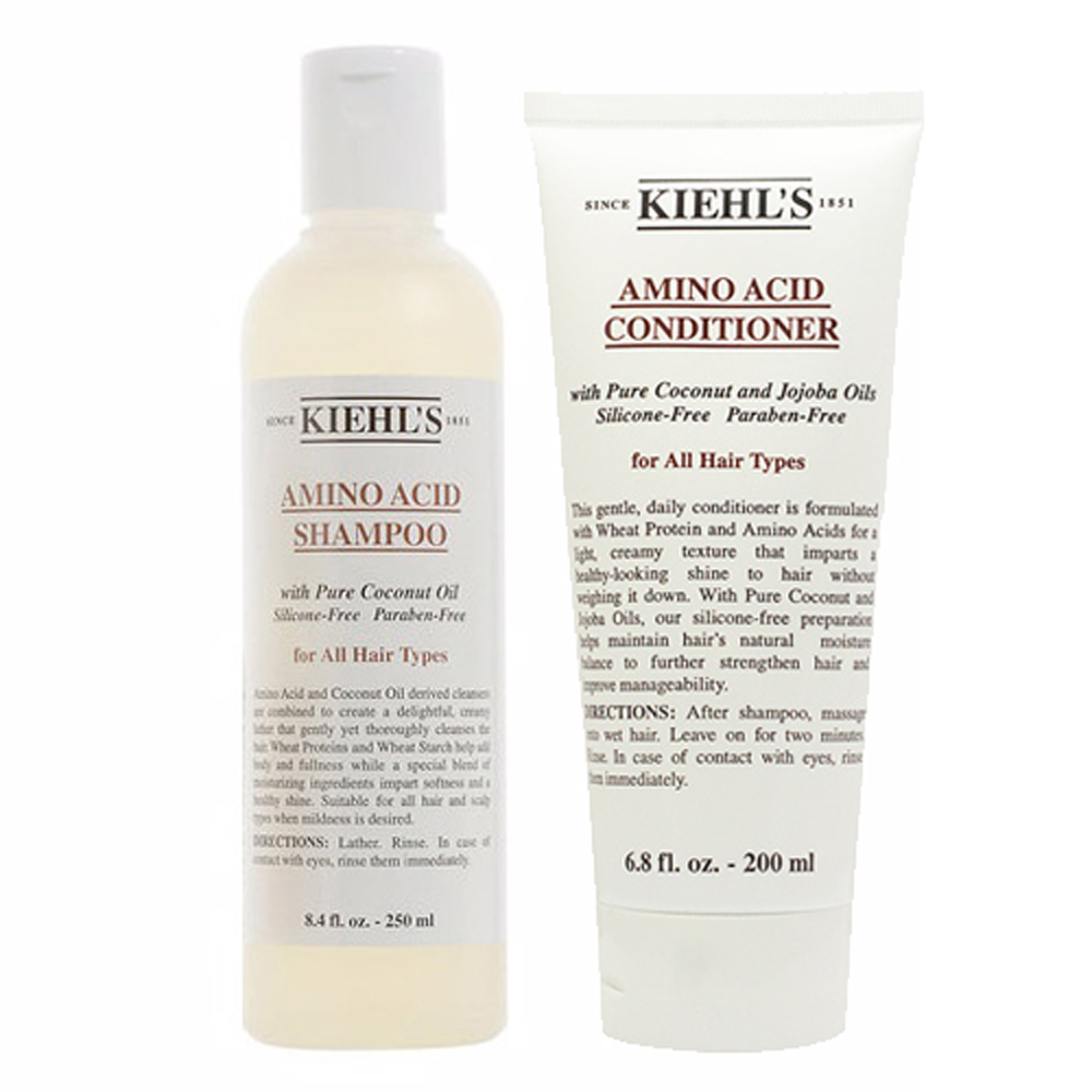 KIEHLS 氨基酸洗髮精250ml+氨基酸潤髮乳200ml