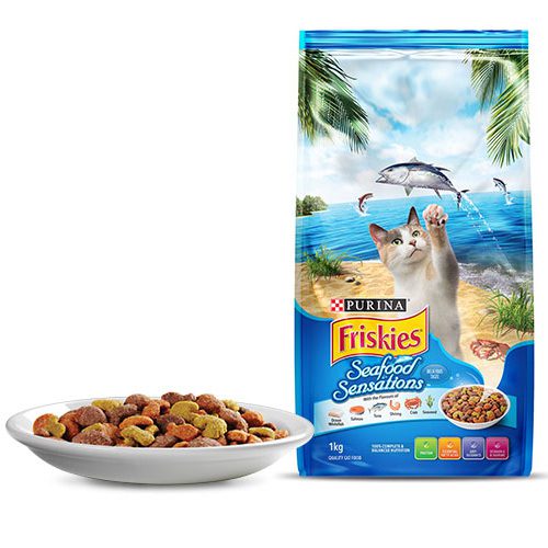 Friskies喜躍《海洋魚總匯口味》貓乾糧 7kg (兩包組)