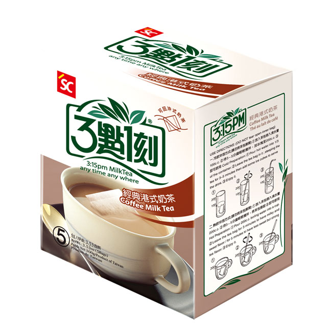 3點1刻 港式奶茶(20gx5包)