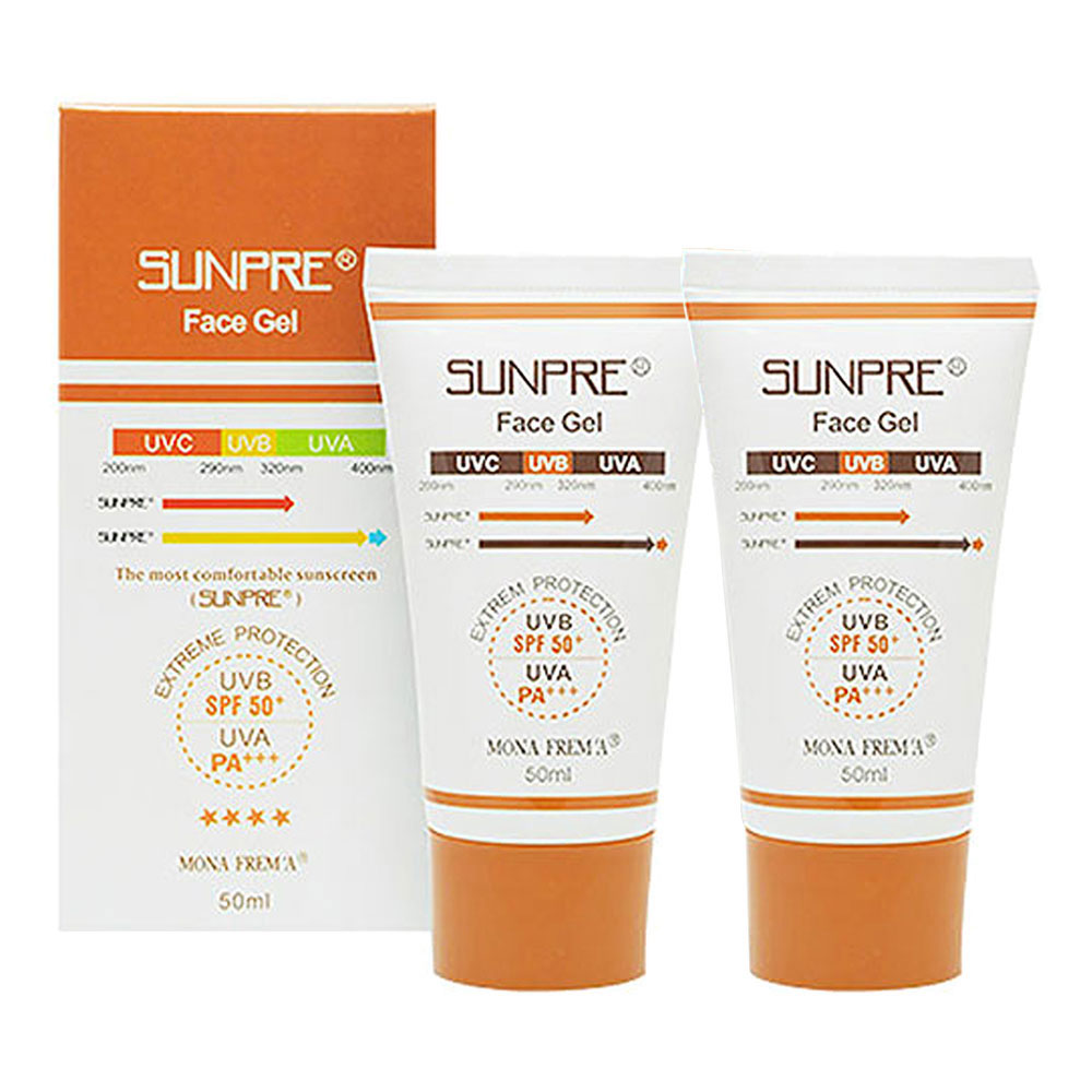 荷麗美加 上麗高效防曬凝膠SPF50+(50ml) 2入特惠組