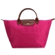 Longchamp 折疊中型短把水餃包-桃紫色 product thumbnail 1