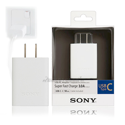 SONY原廠盒裝 Type-C專用輕巧型3A極速旅充組(CP-AD3)