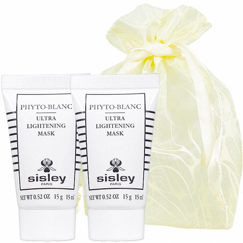 SISLEY 希思黎 煥白光采面膜(15ml)2入旅行袋組